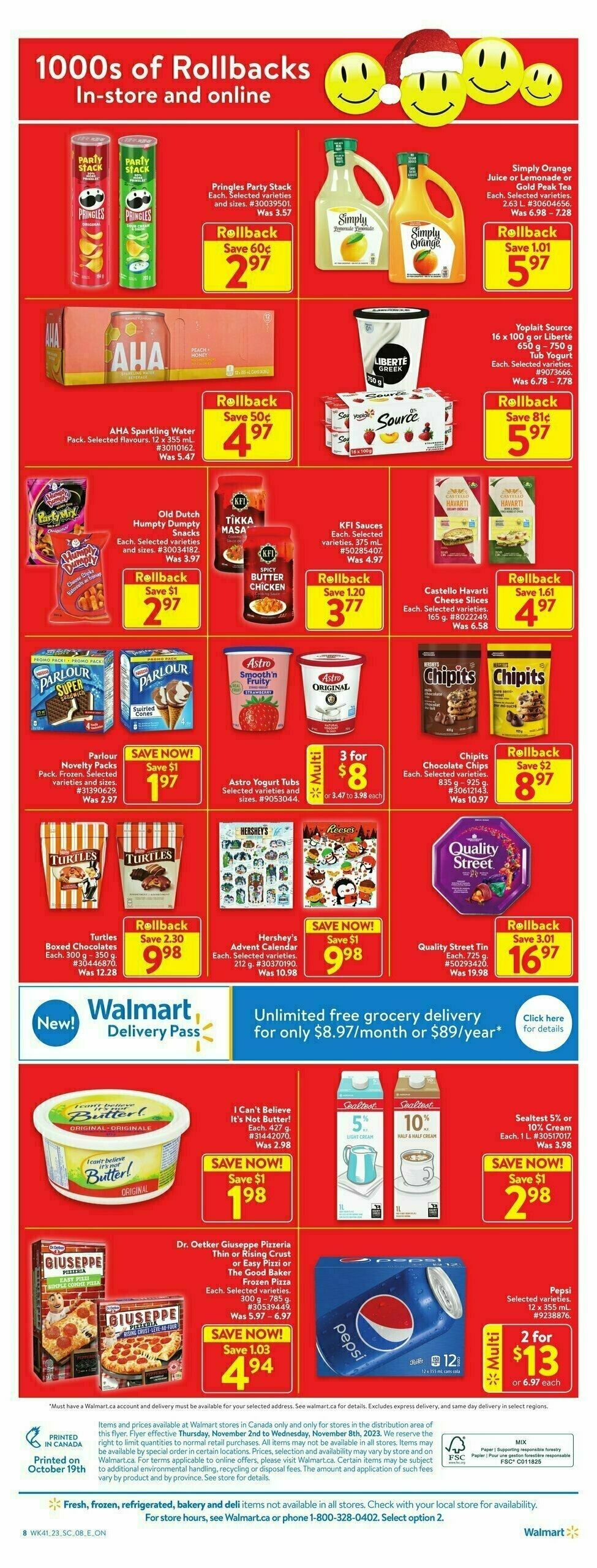 Walmart Flyer from November 2