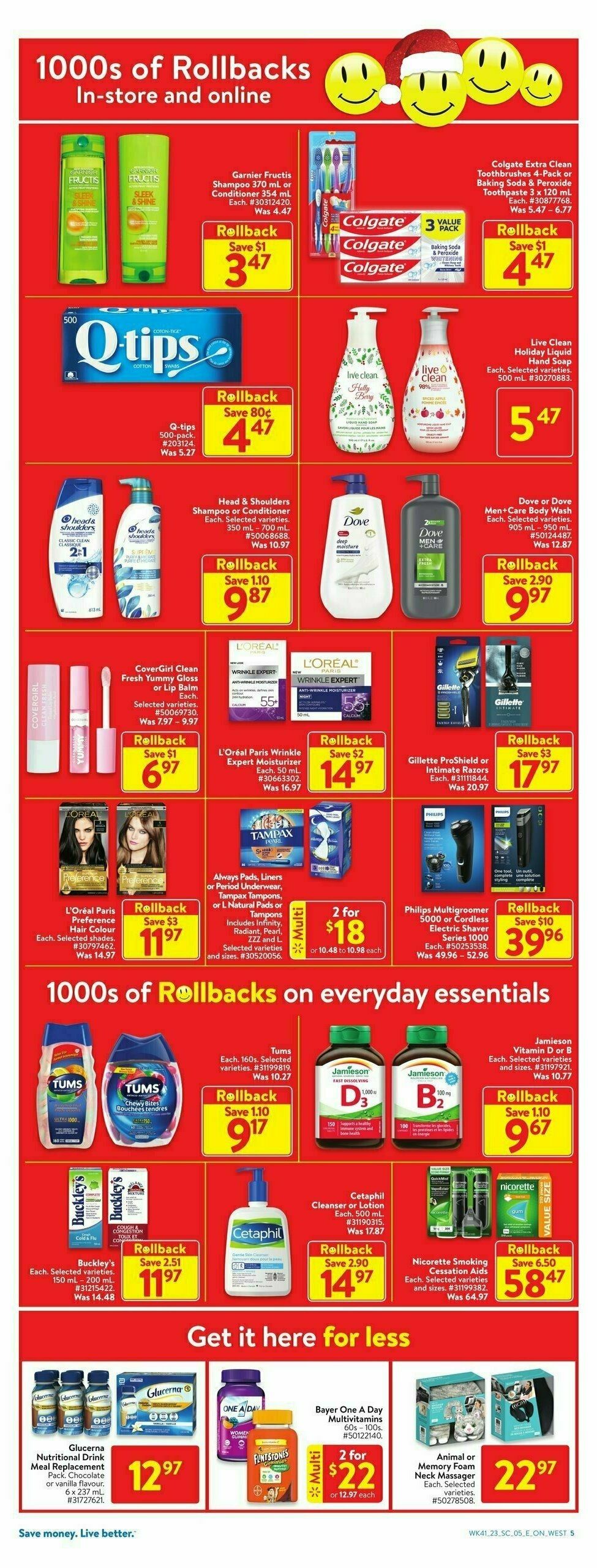 Walmart Flyer from November 2