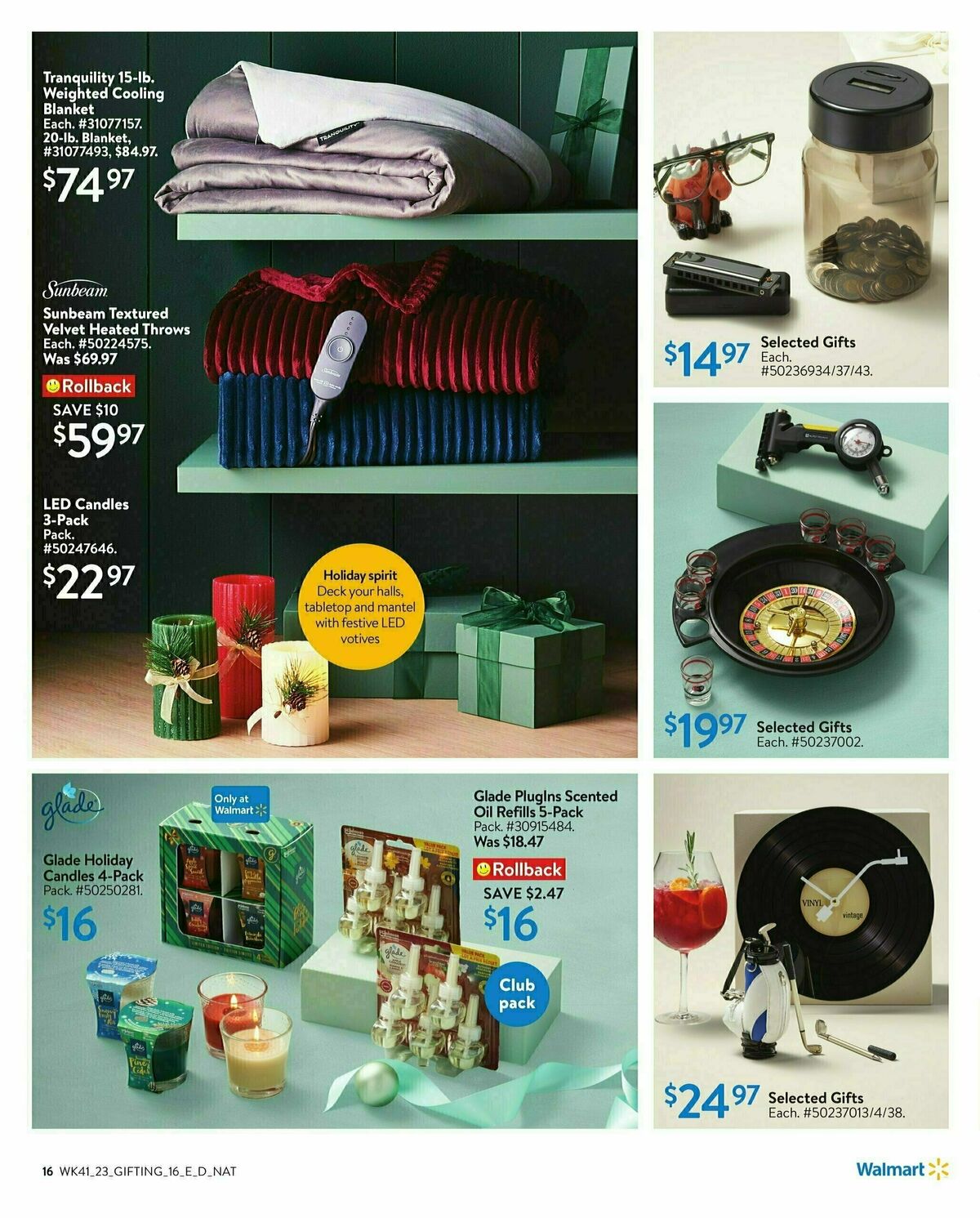 Walmart Gifting Guide Flyer from November 2