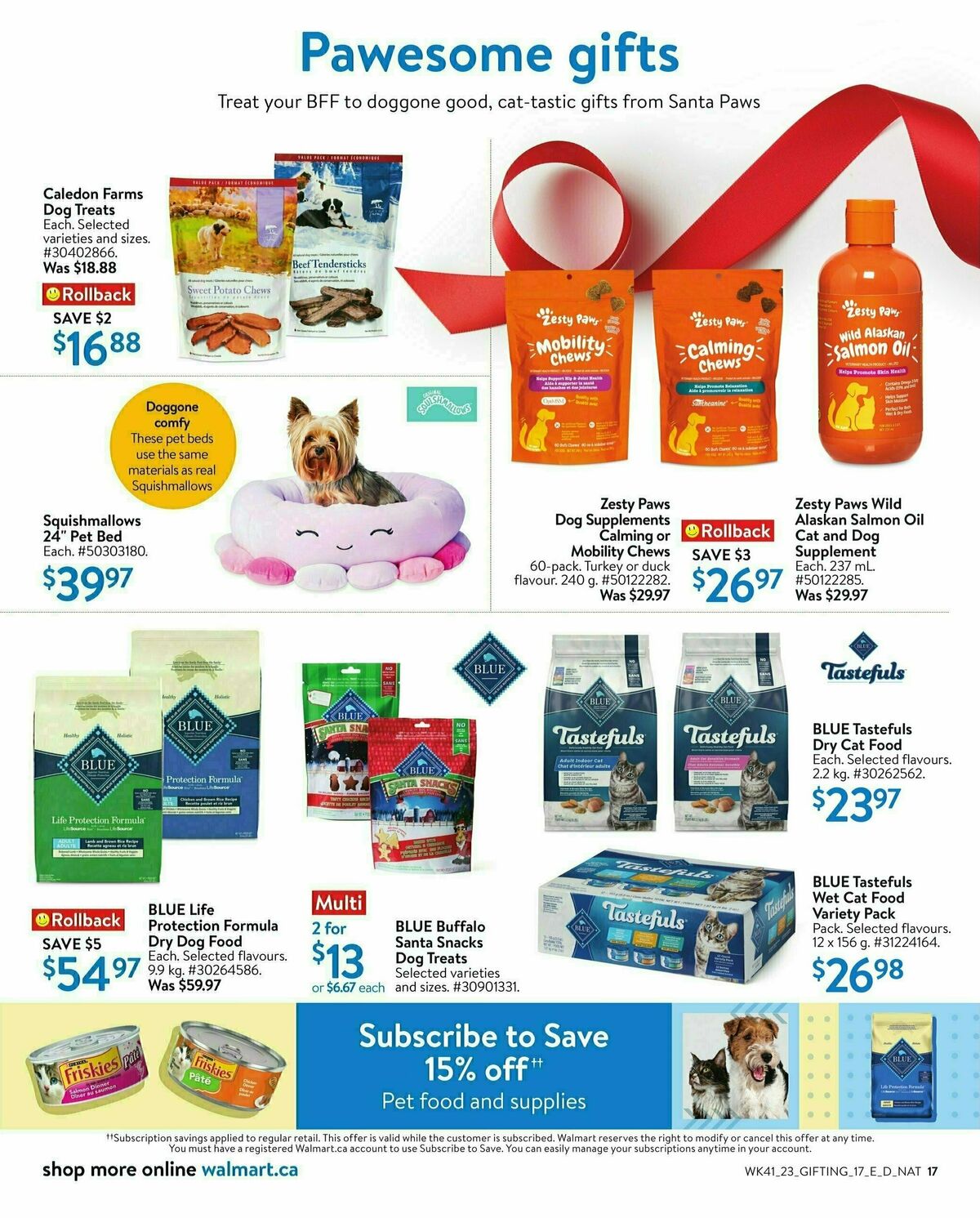 Walmart Gifting Guide Flyer from November 2