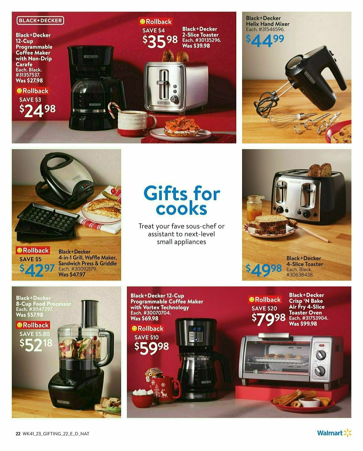 Walmart Gifting Guide Flyer from November 2