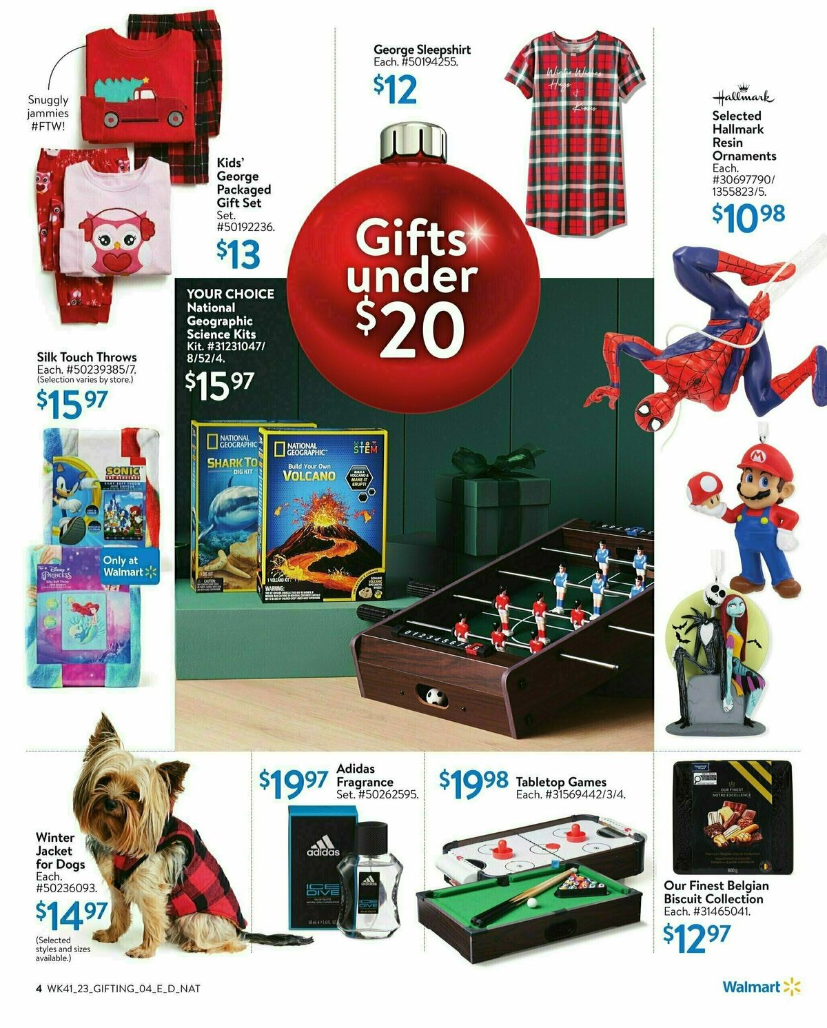 Walmart Gifting Guide Flyer from November 2