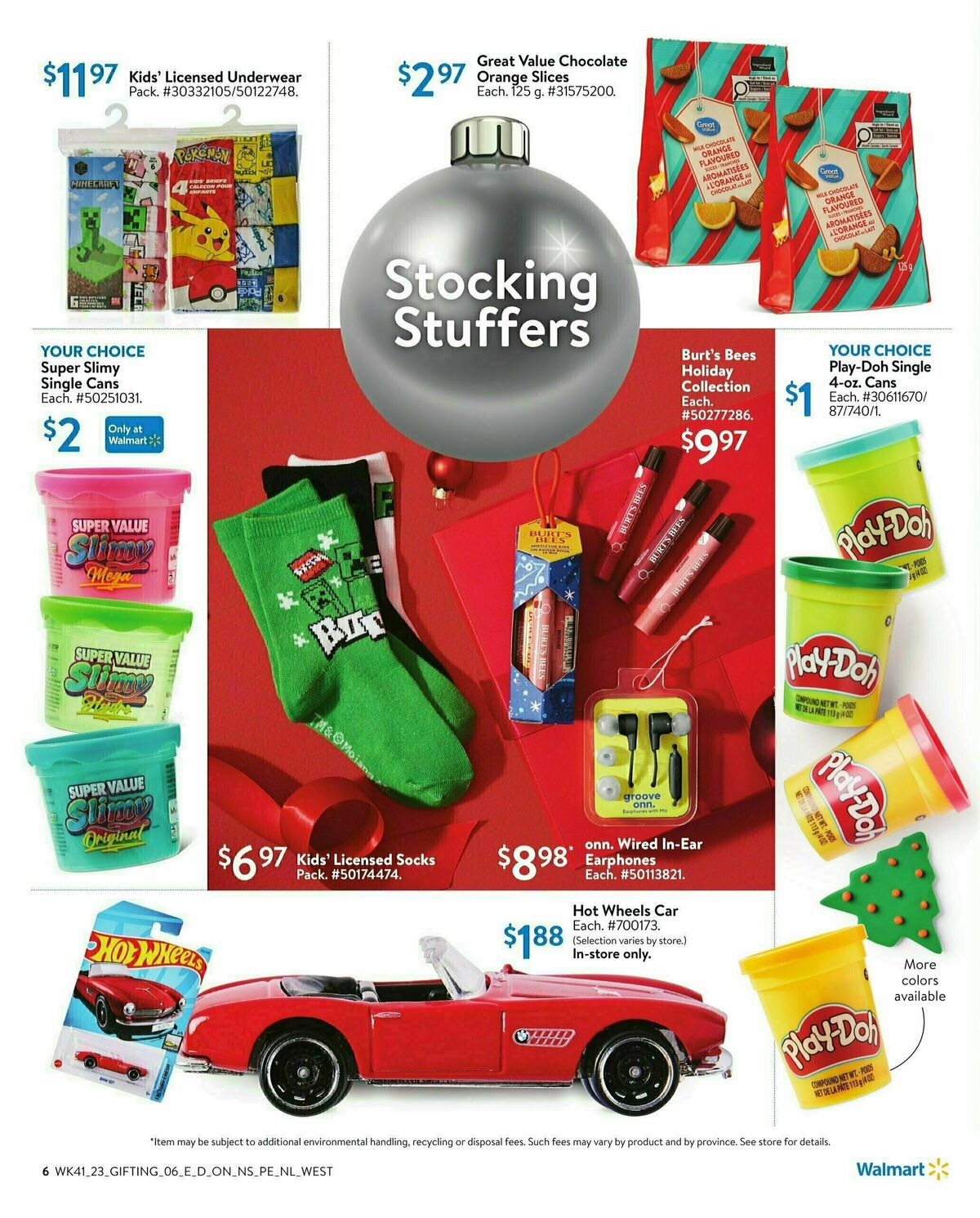 Walmart Gifting Guide Flyer from November 2