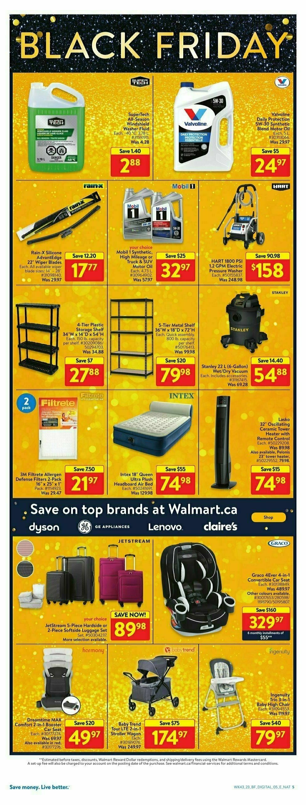 Walmart Black Friday Flyer from November 16