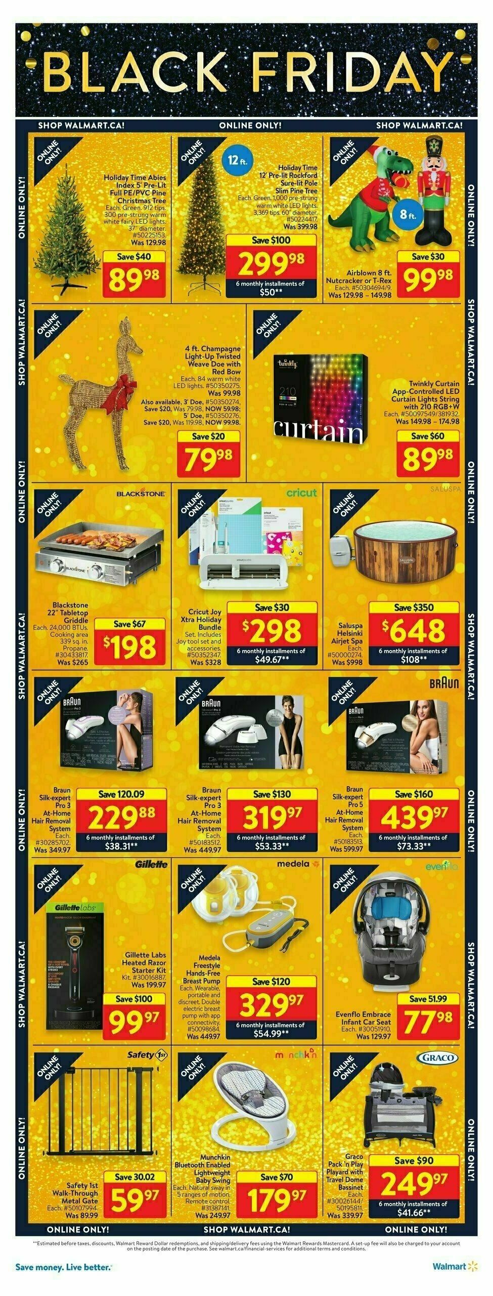 Walmart Black Friday Flyer from November 16