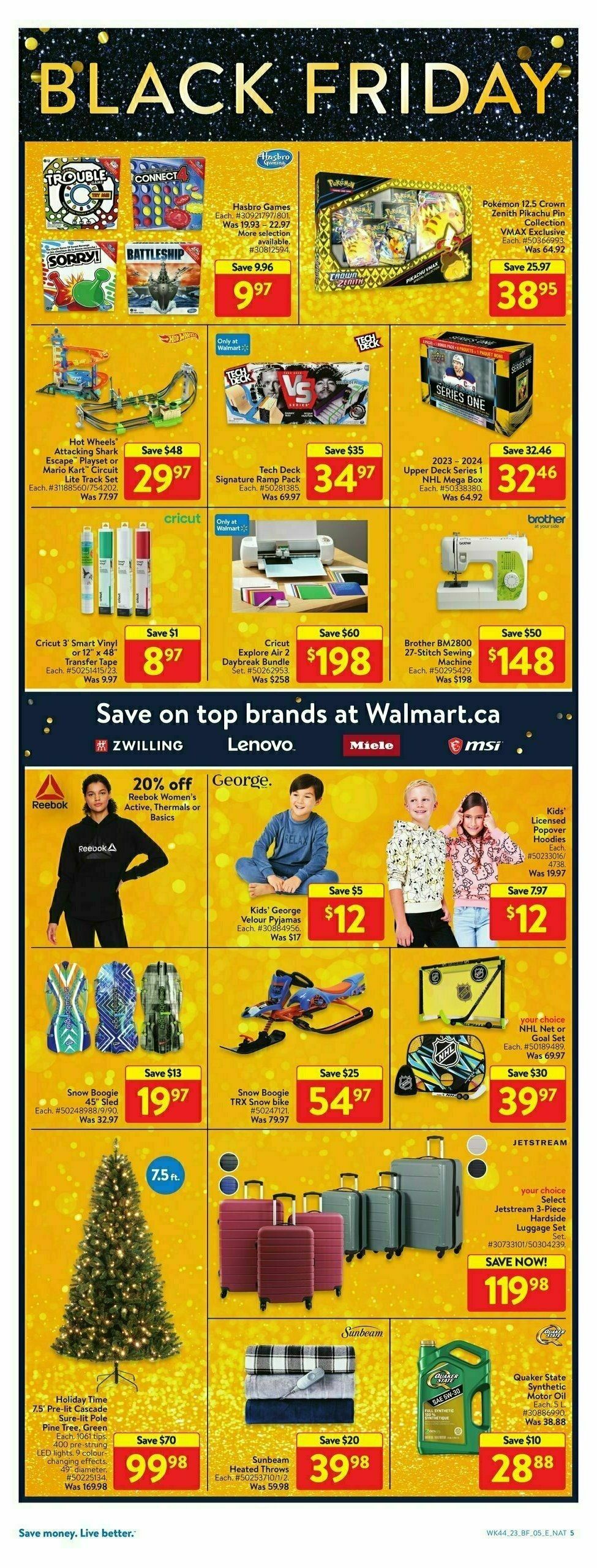 Walmart Black Friday Flyer from November 23