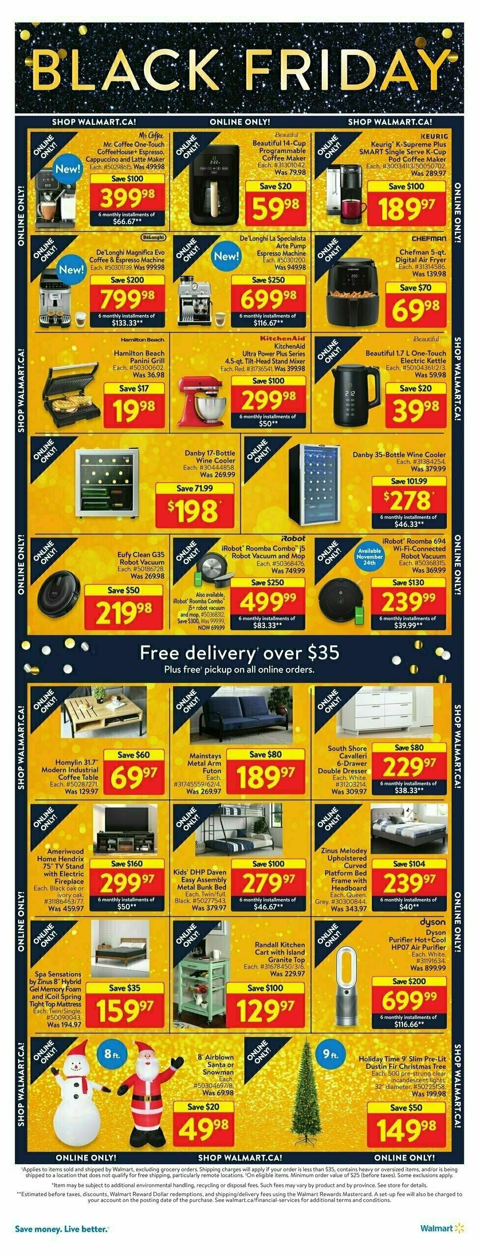 Walmart Black Friday Flyer from November 23