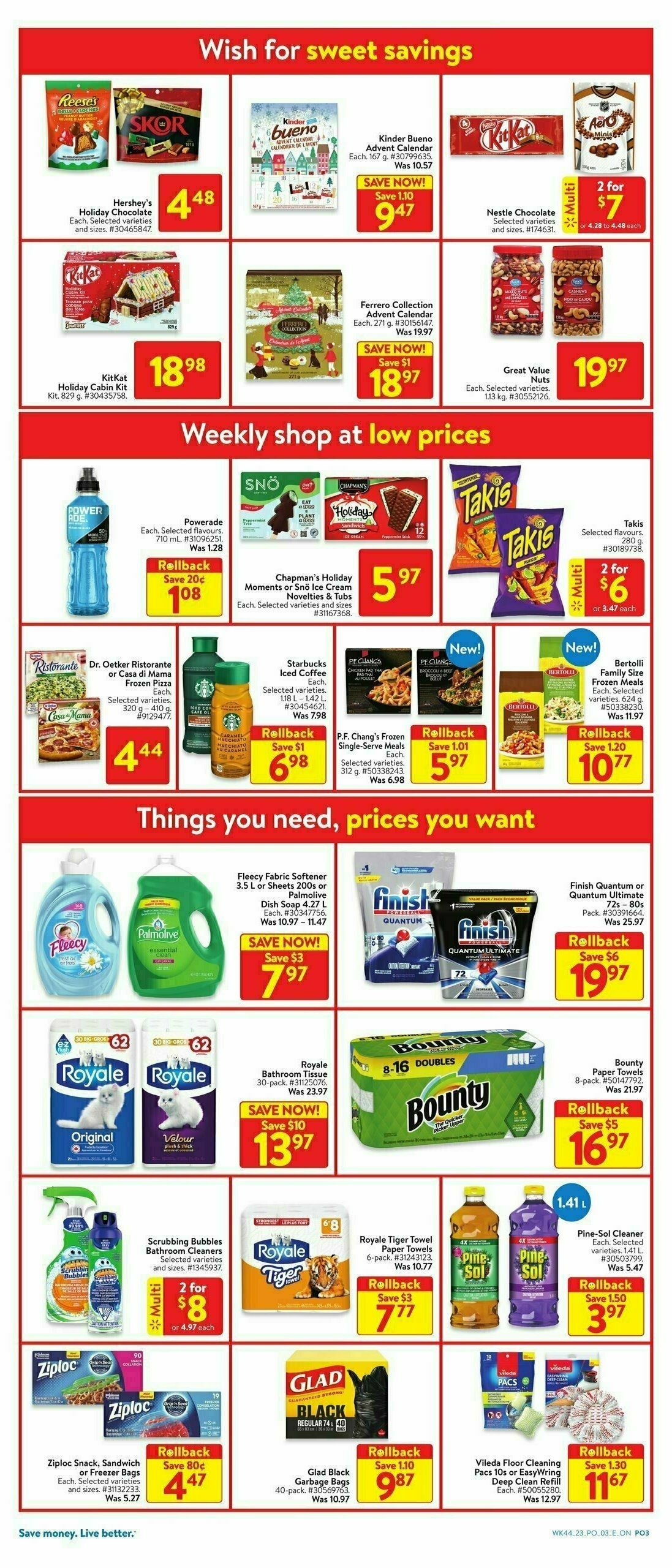 Walmart Flyer from November 23