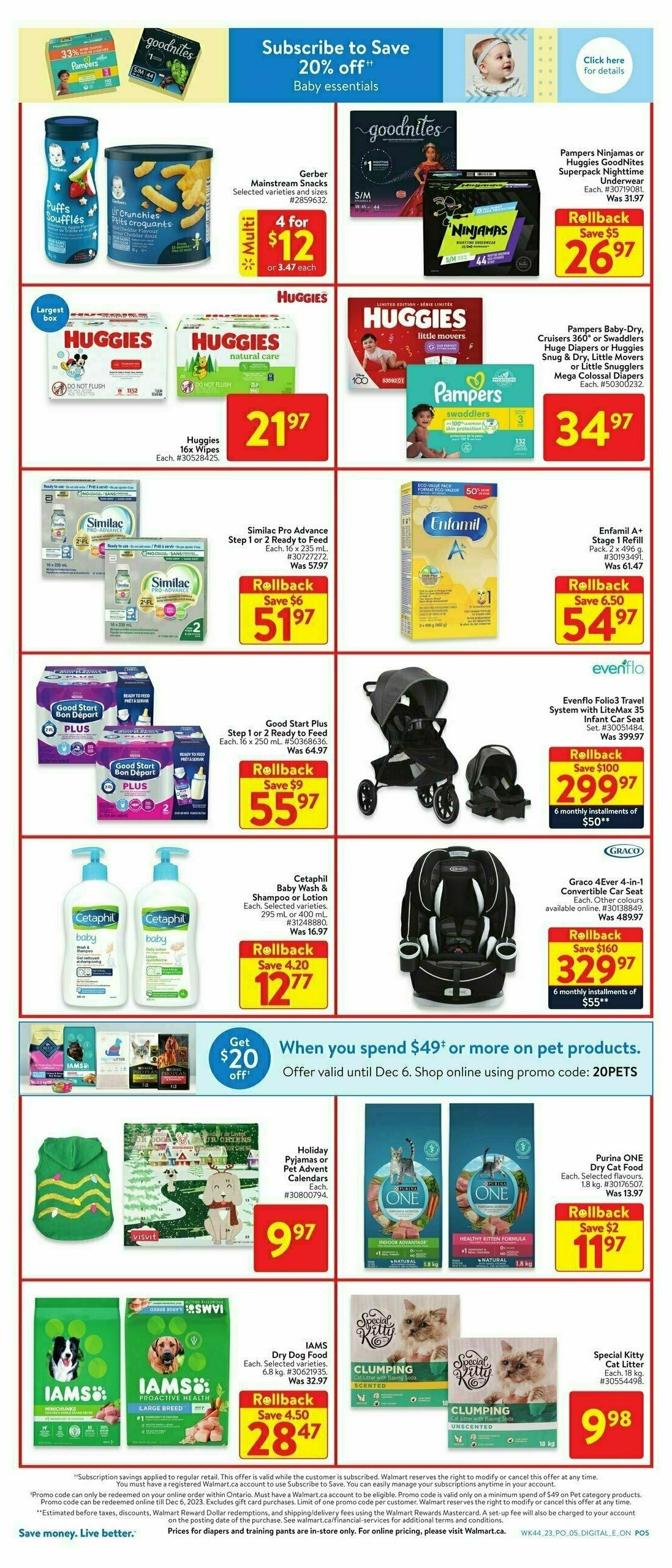 Walmart Flyer from November 23