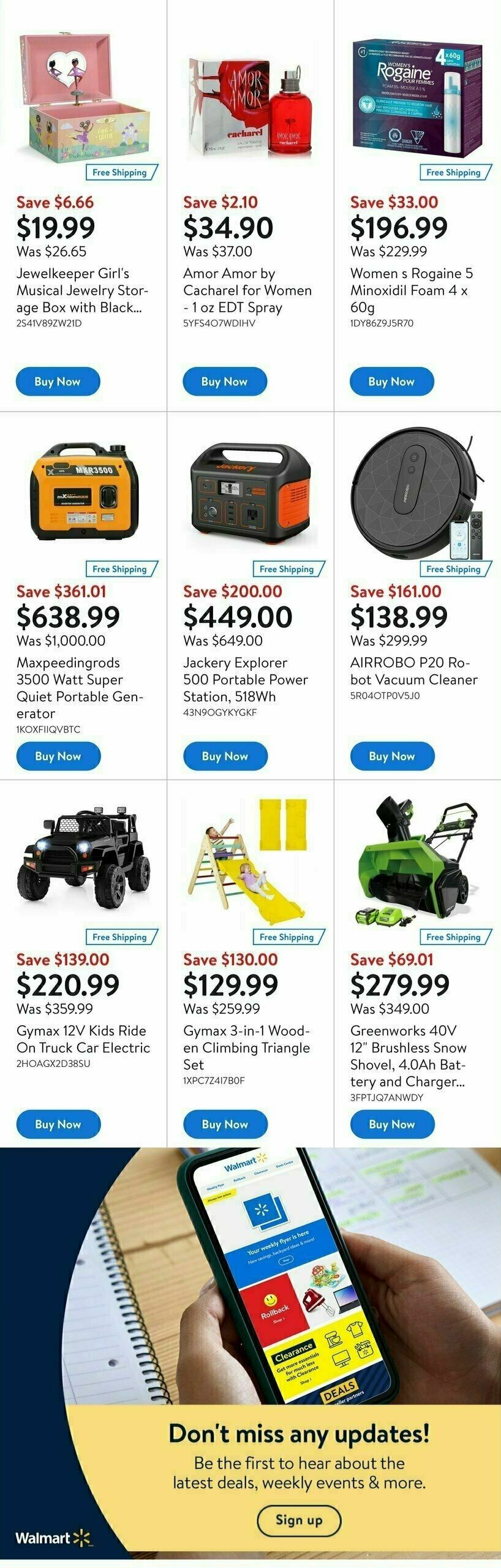 Walmart Deals Flyer Flyer from November 27