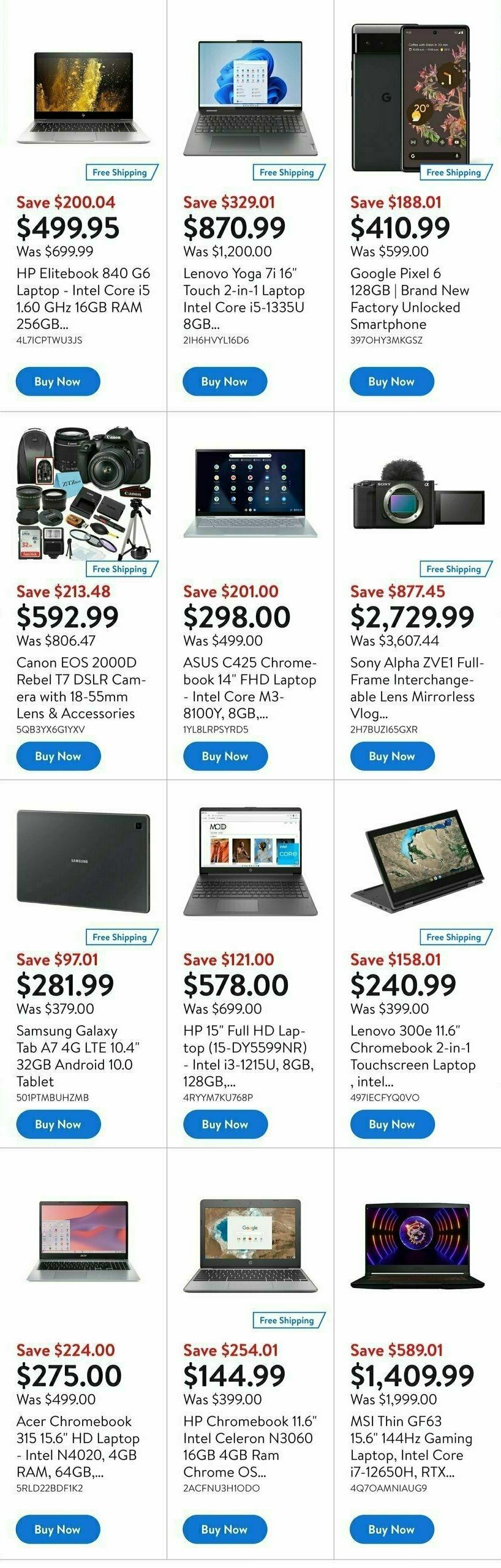 Walmart Deals Flyer Flyer from November 27