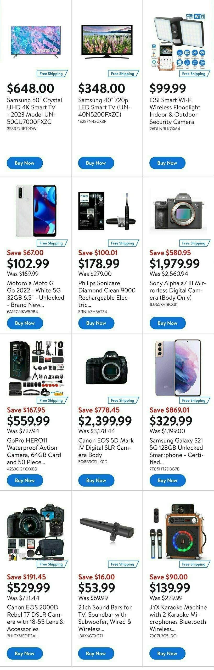 Walmart Deals Flyer Flyer from November 27