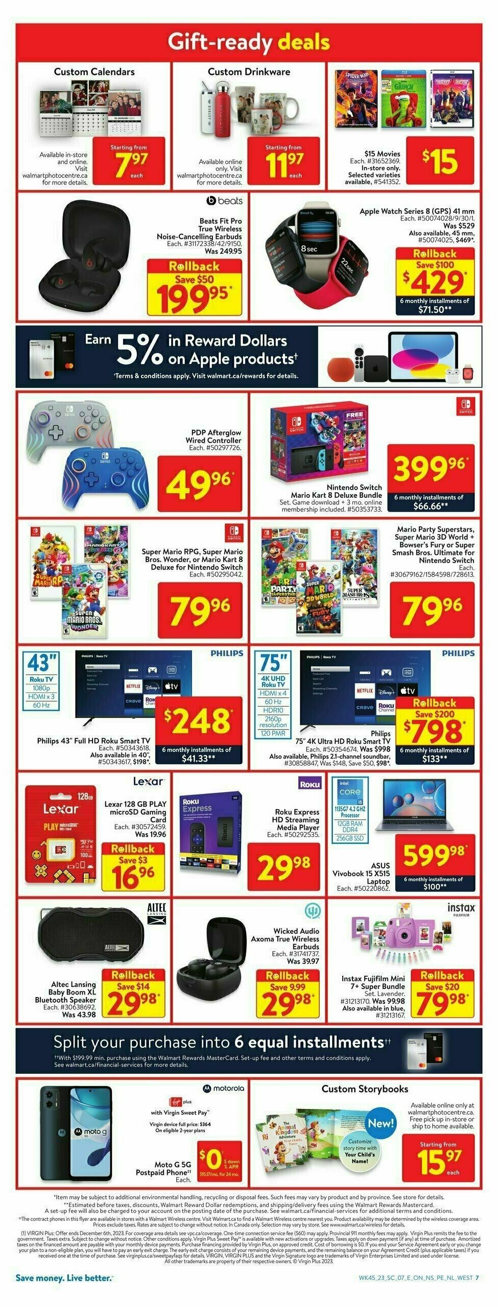 Walmart Flyer from November 30