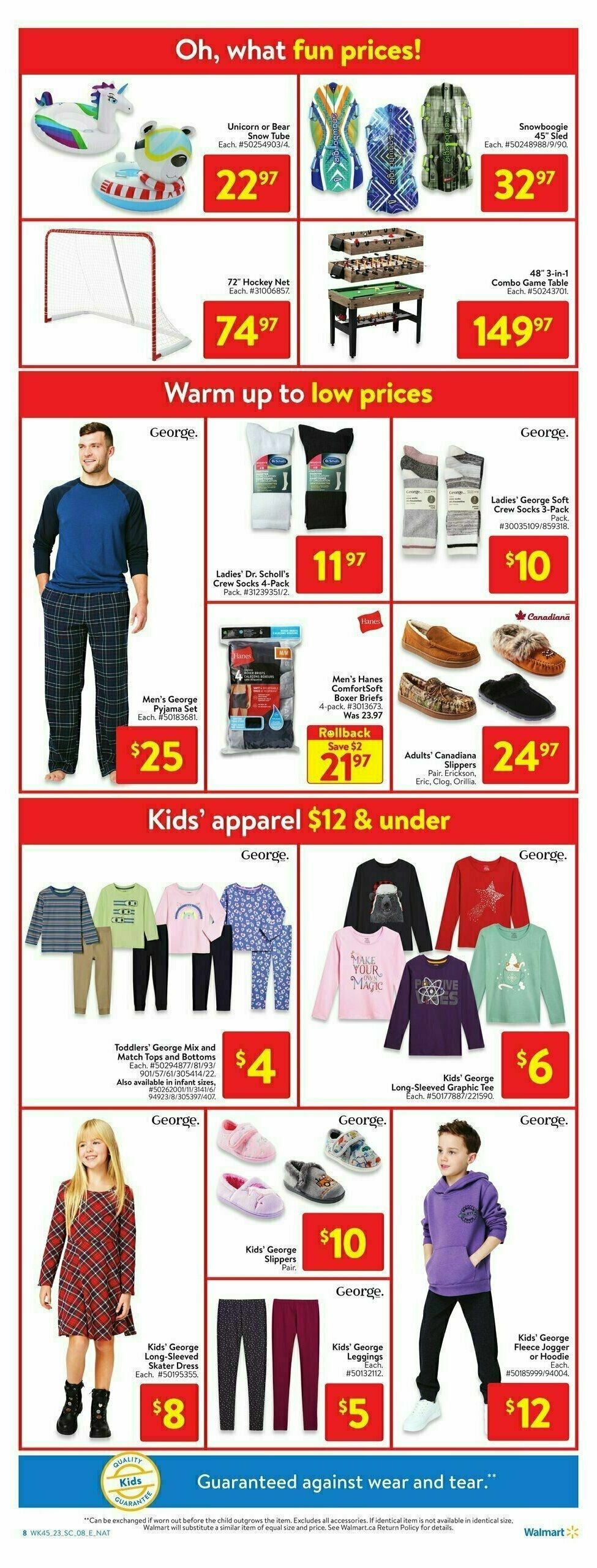 Walmart Flyer from November 30