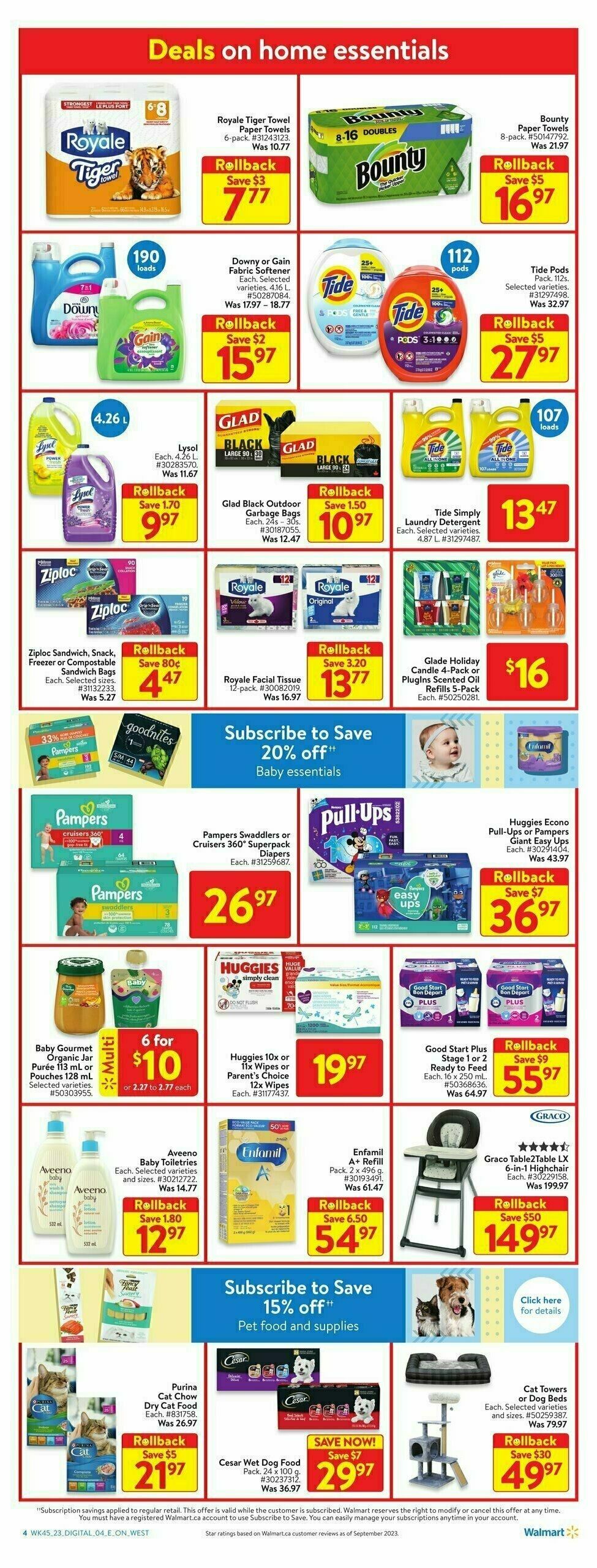 Walmart Flyer from November 30