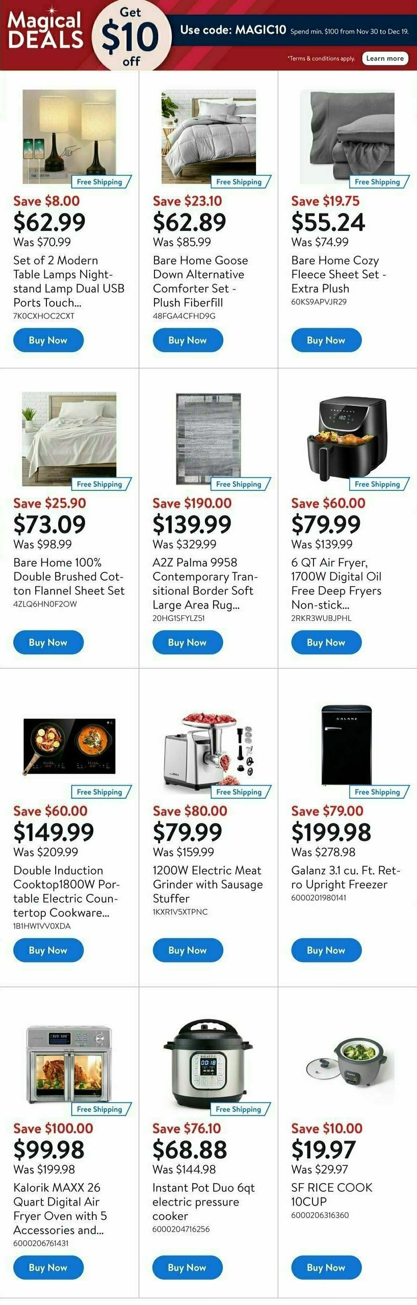 Walmart Deals Flyer Flyer from November 30