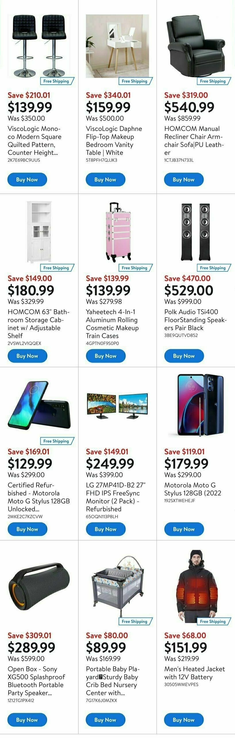 Walmart Deals Flyer Flyer from November 30