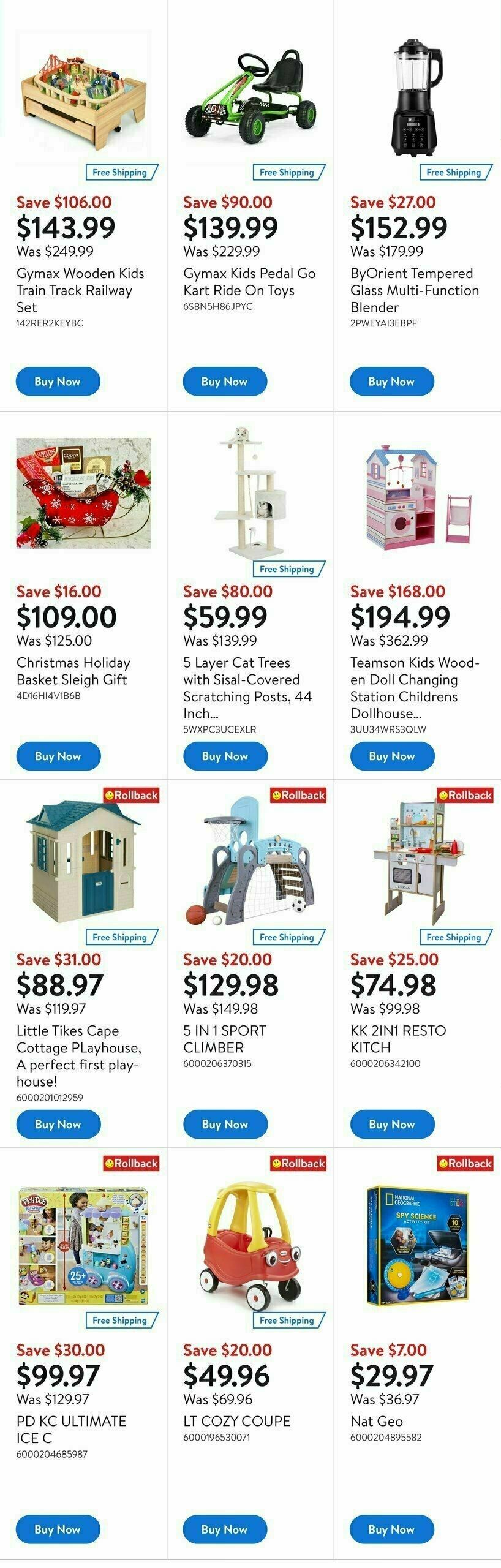 Walmart Deals Flyer Flyer from November 30