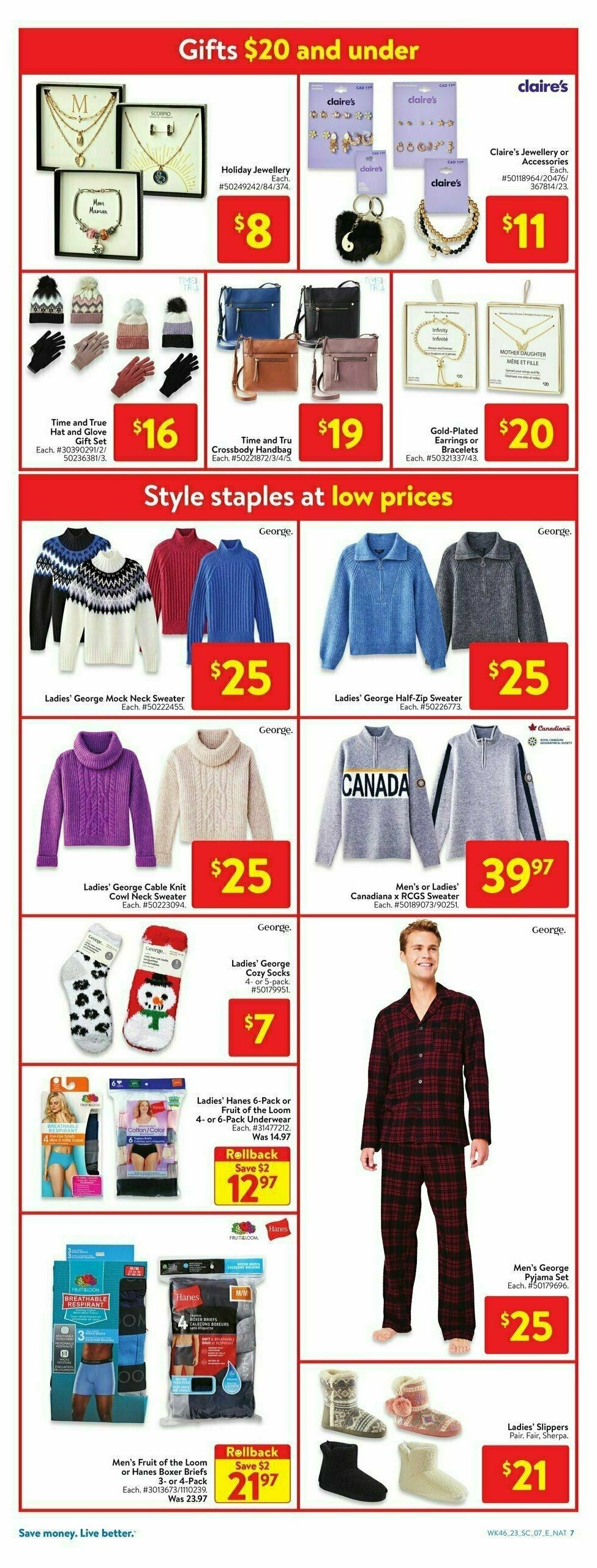 Walmart Flyer from December 7