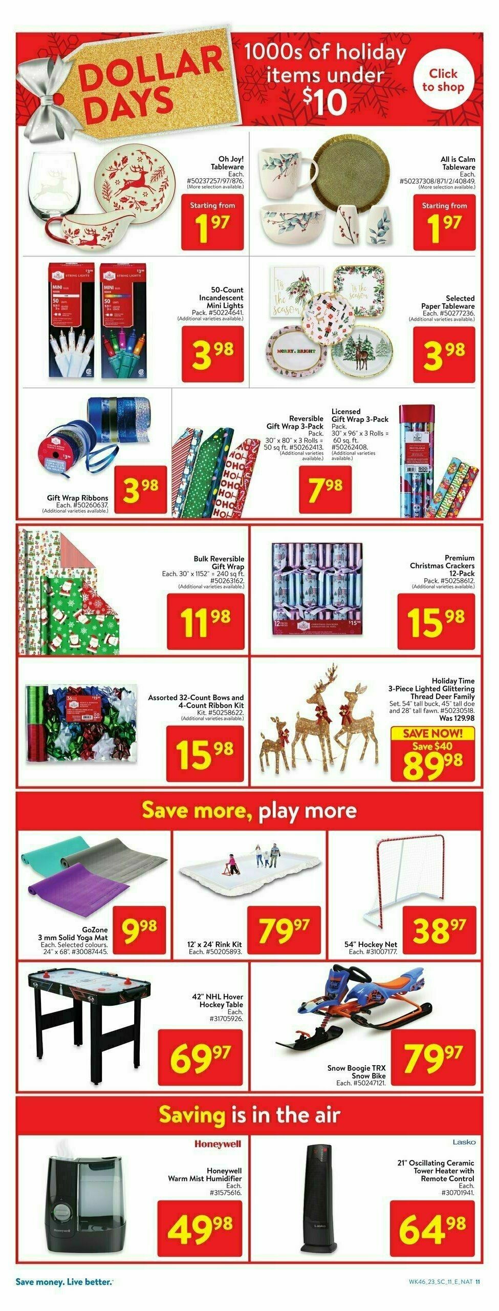 Walmart Flyer from December 7