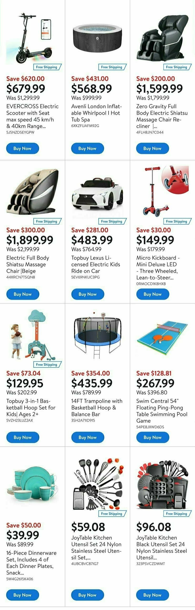 Walmart Deals Flyer Flyer from December 7