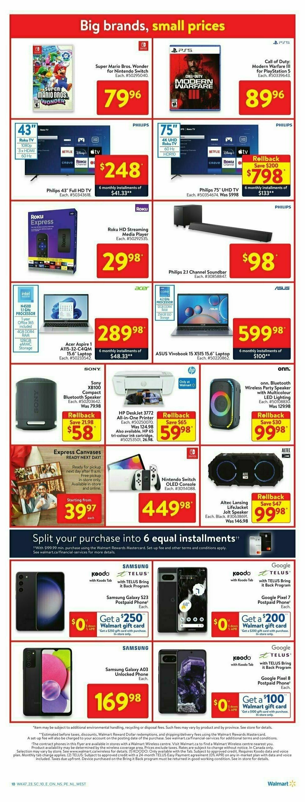 Walmart Flyer from December 14