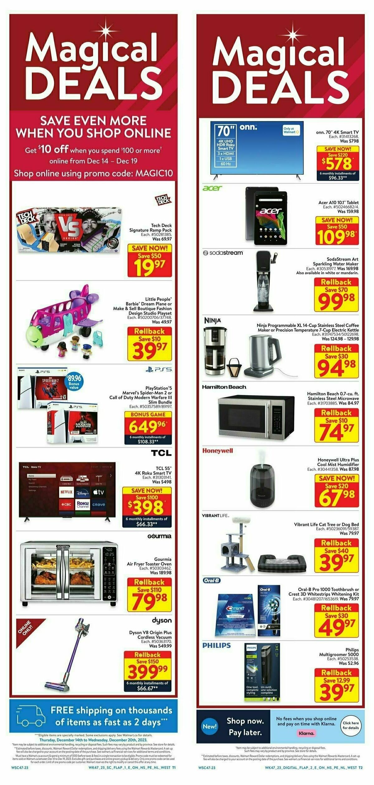 Walmart Flyer from December 14