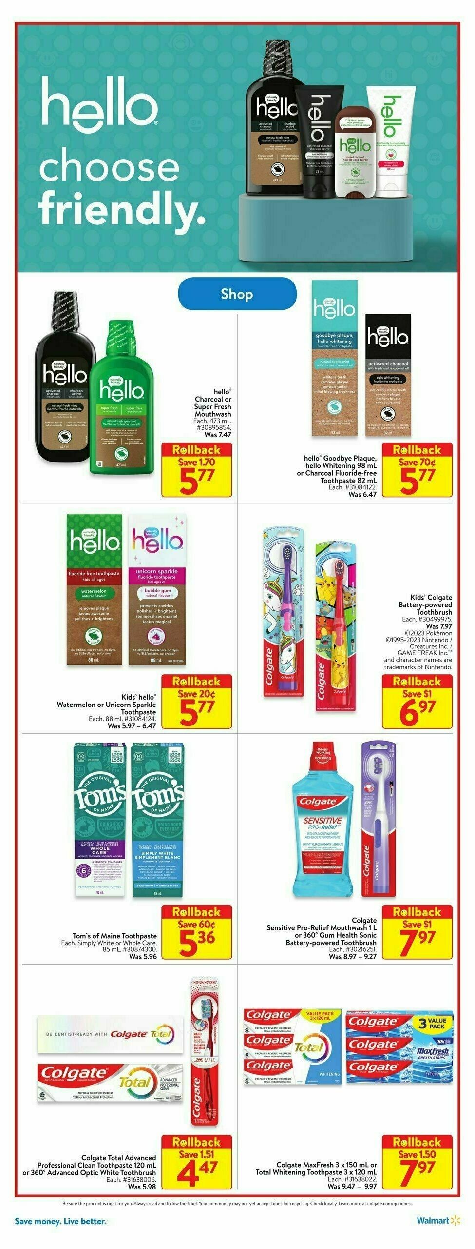 Walmart Flyer from December 21