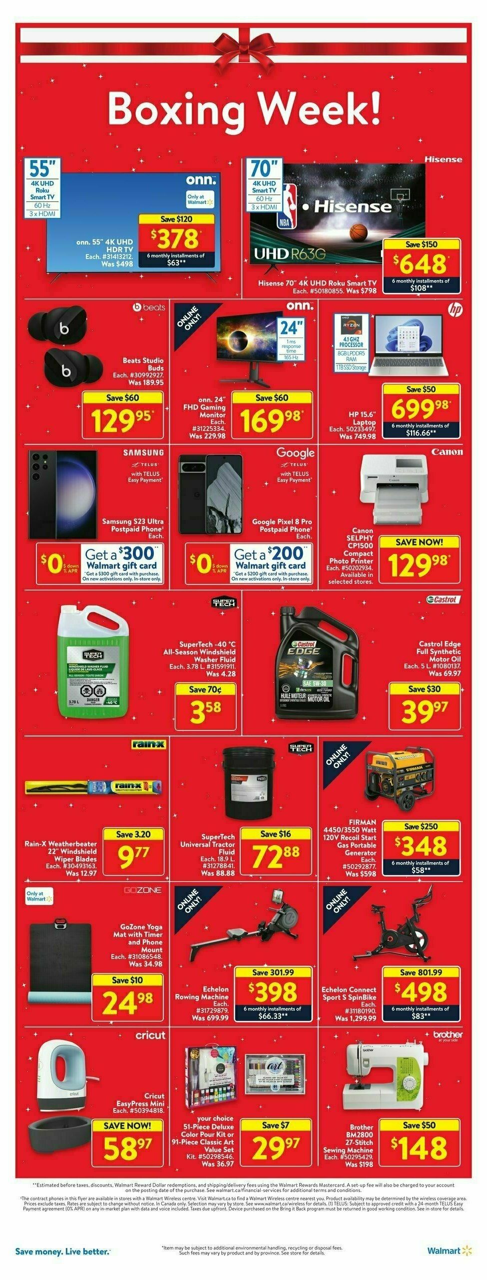 Walmart Boxing Week Flyer Flyer from December 21