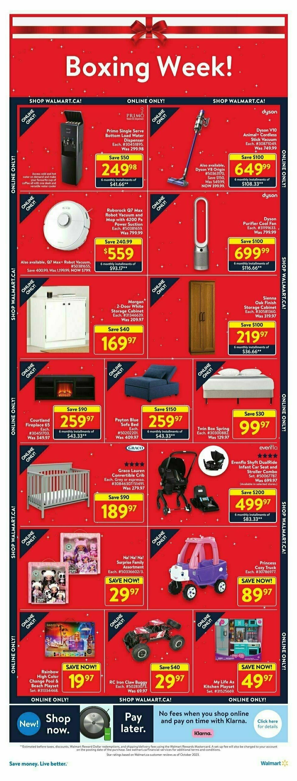 Walmart Boxing Week Flyer Flyer from December 21