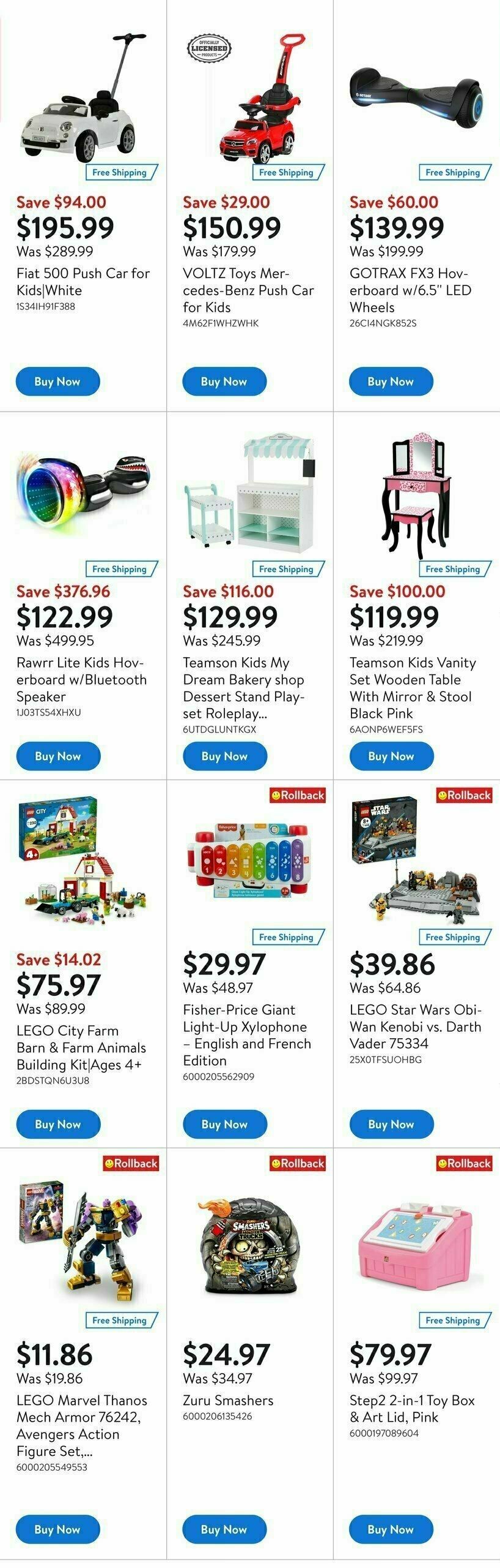 Walmart Deals Flyer Flyer from December 28