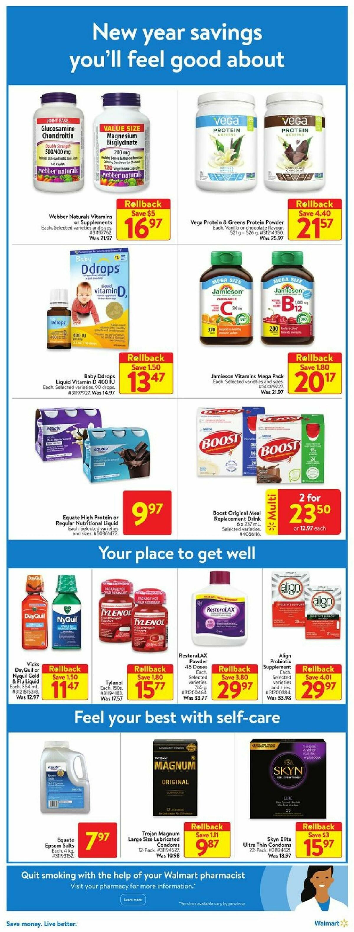 Walmart Flyer from January 4