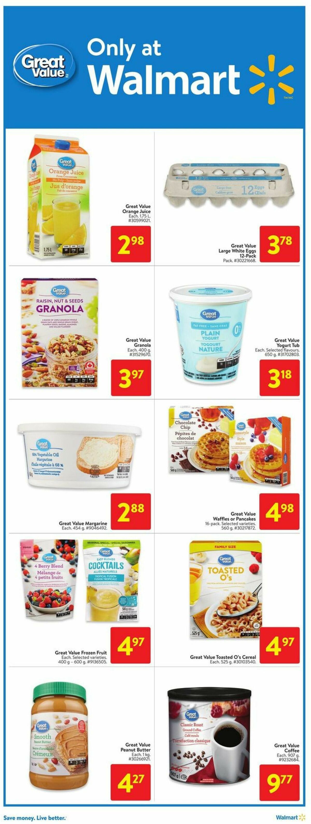 Walmart Flyer from January 4