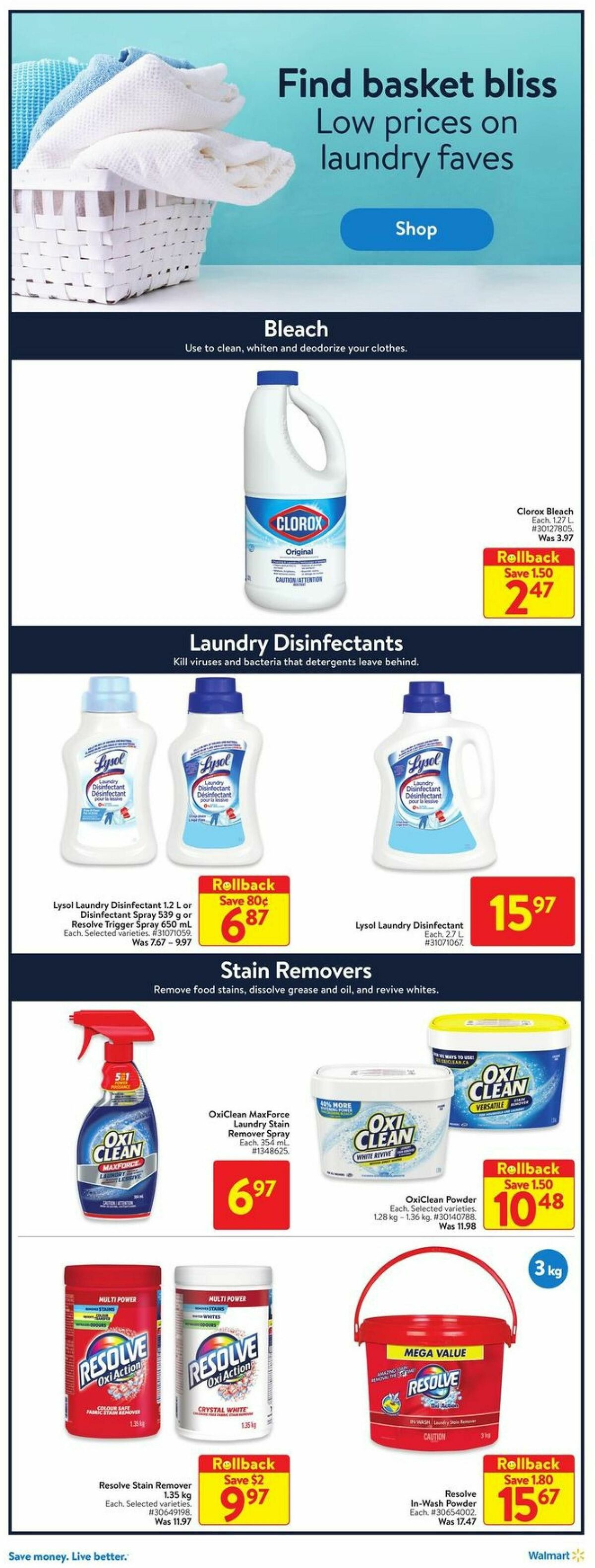 Walmart Flyer from January 4