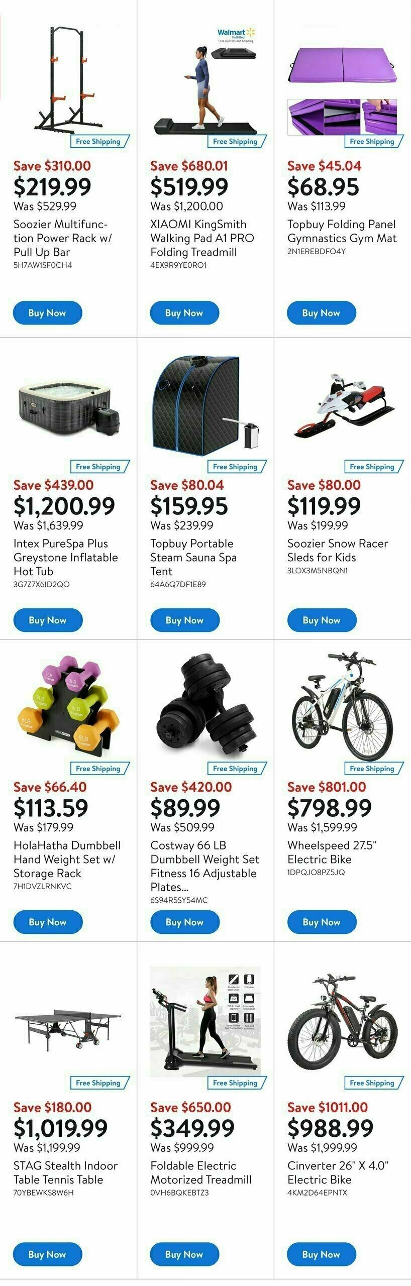 Walmart Deals Flyer Flyer from January 4