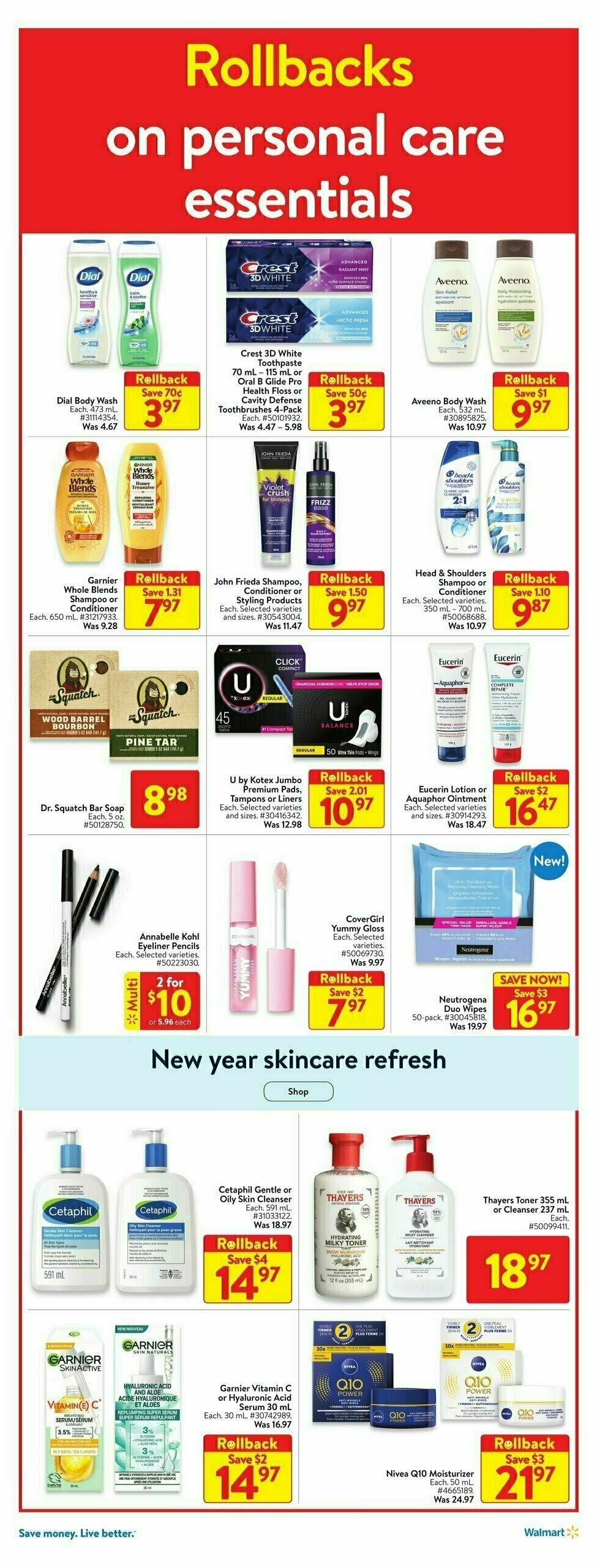 Walmart Flyer from January 11