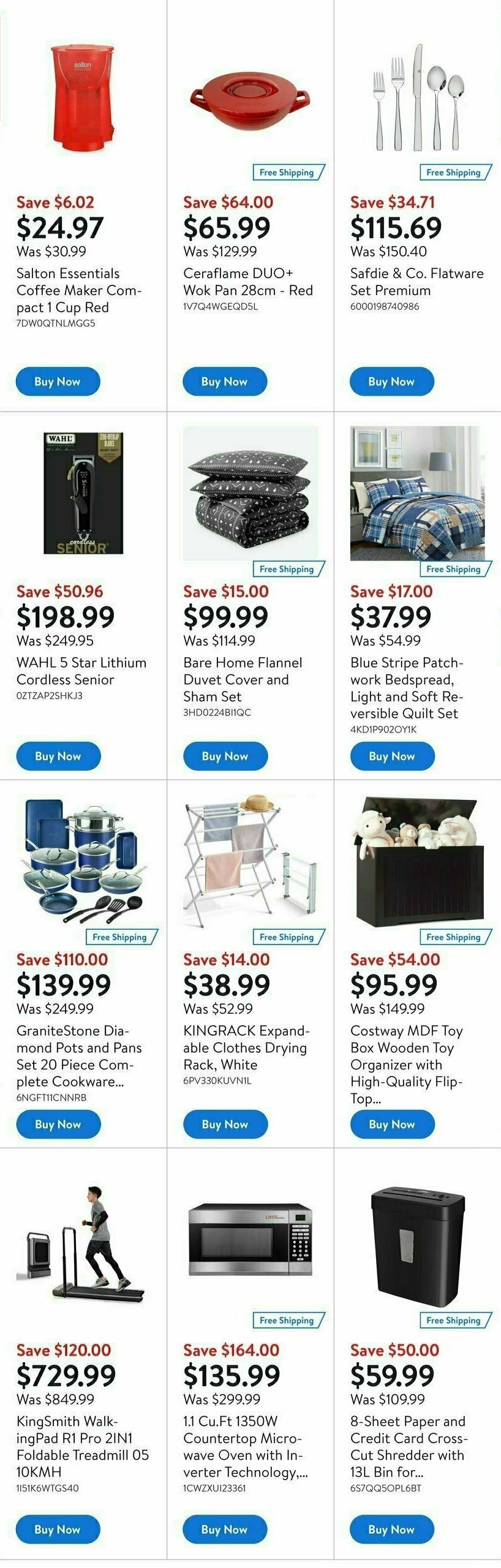 Walmart Deals Flyer Flyer from January 11