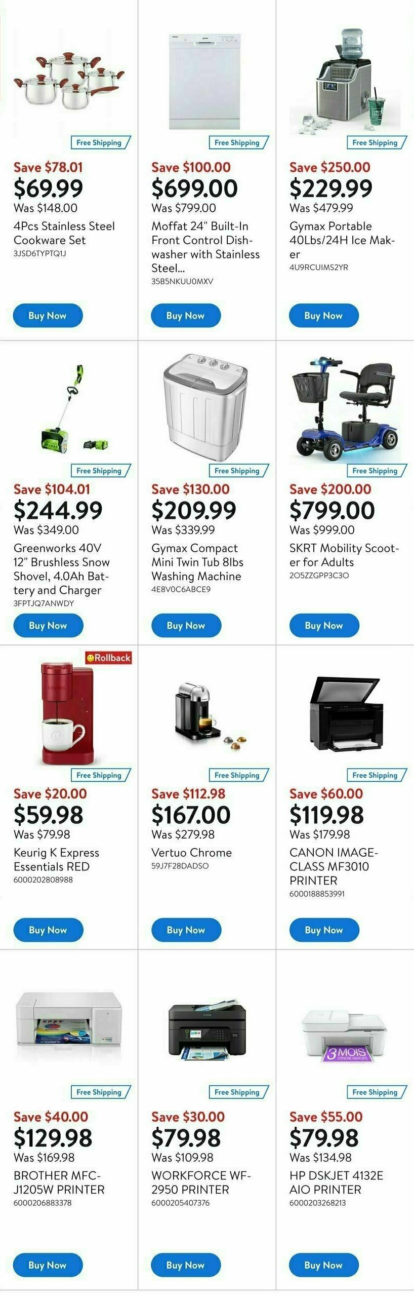 Walmart Deals Flyer Flyer from January 18