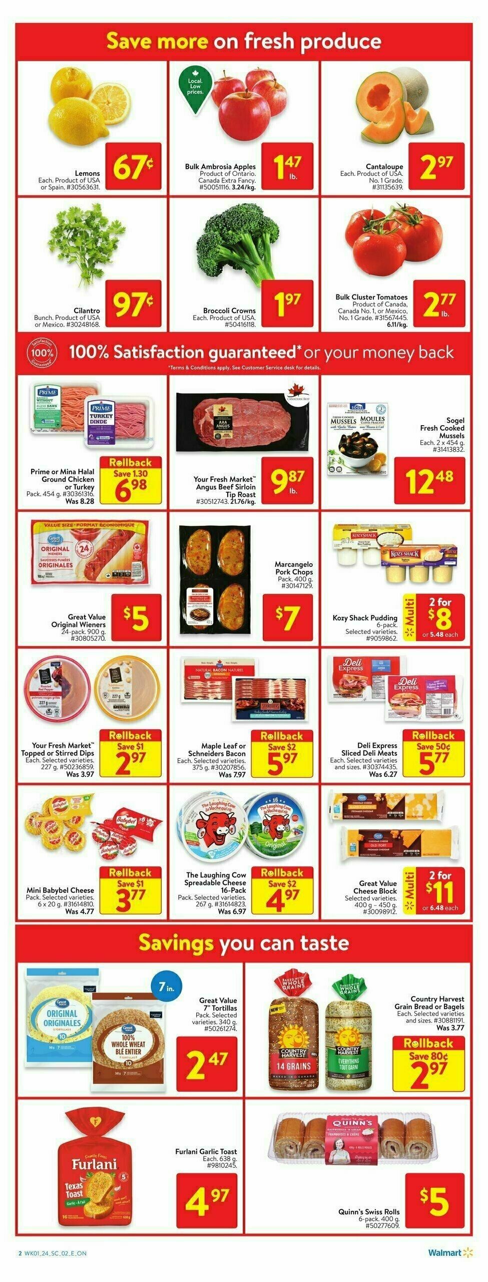 Walmart Flyer from January 25