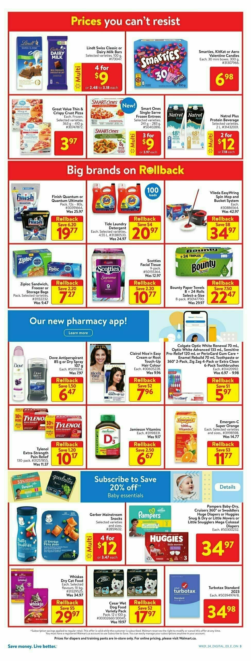 Walmart Flyer from January 25