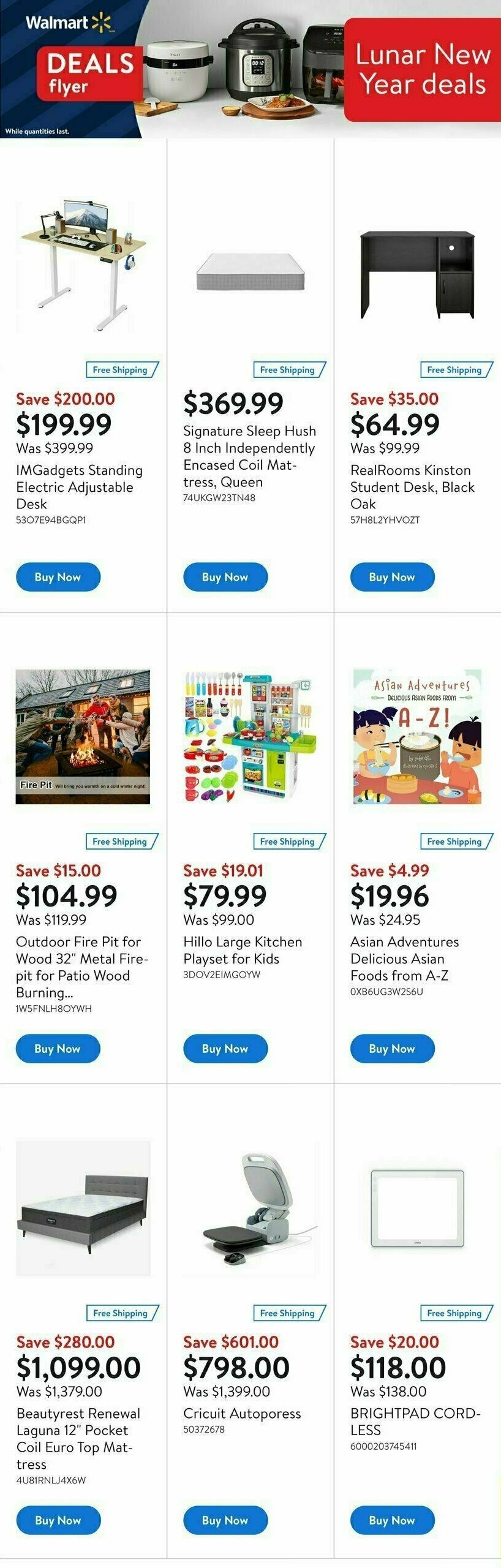 Walmart Deals Flyer Flyer from January 25