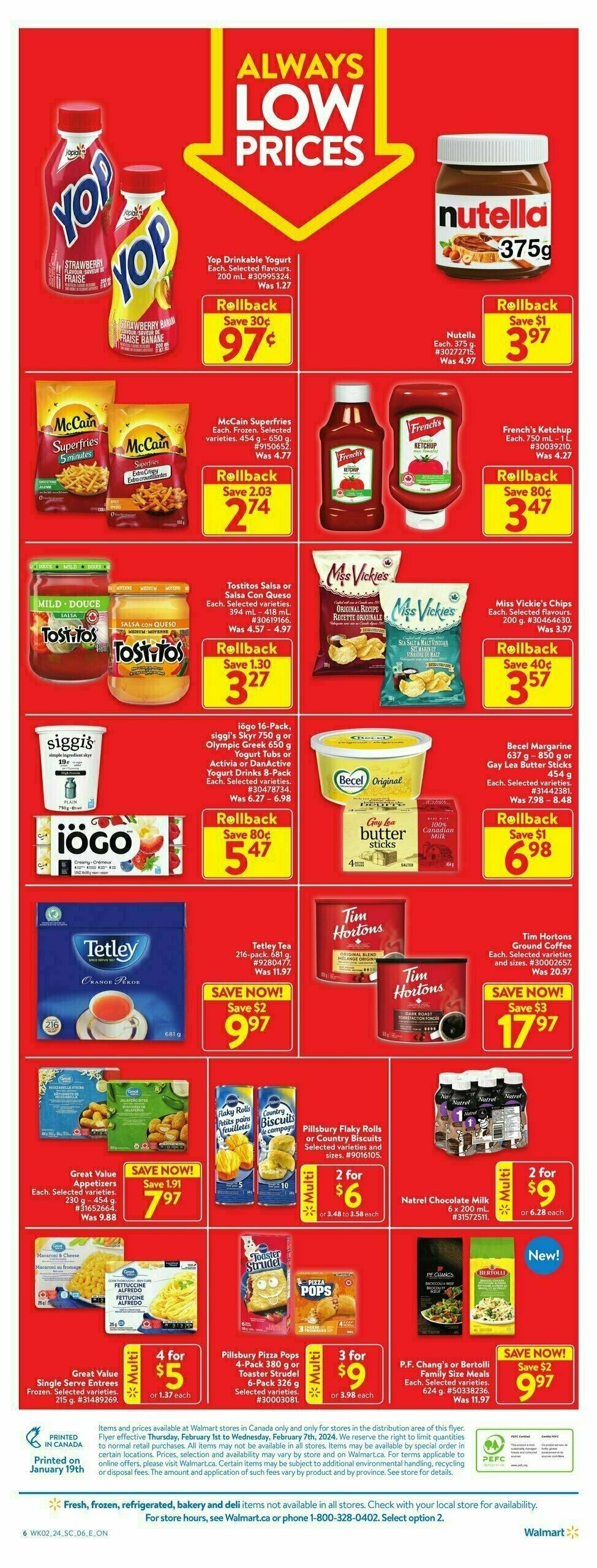 Walmart Flyer from February 1