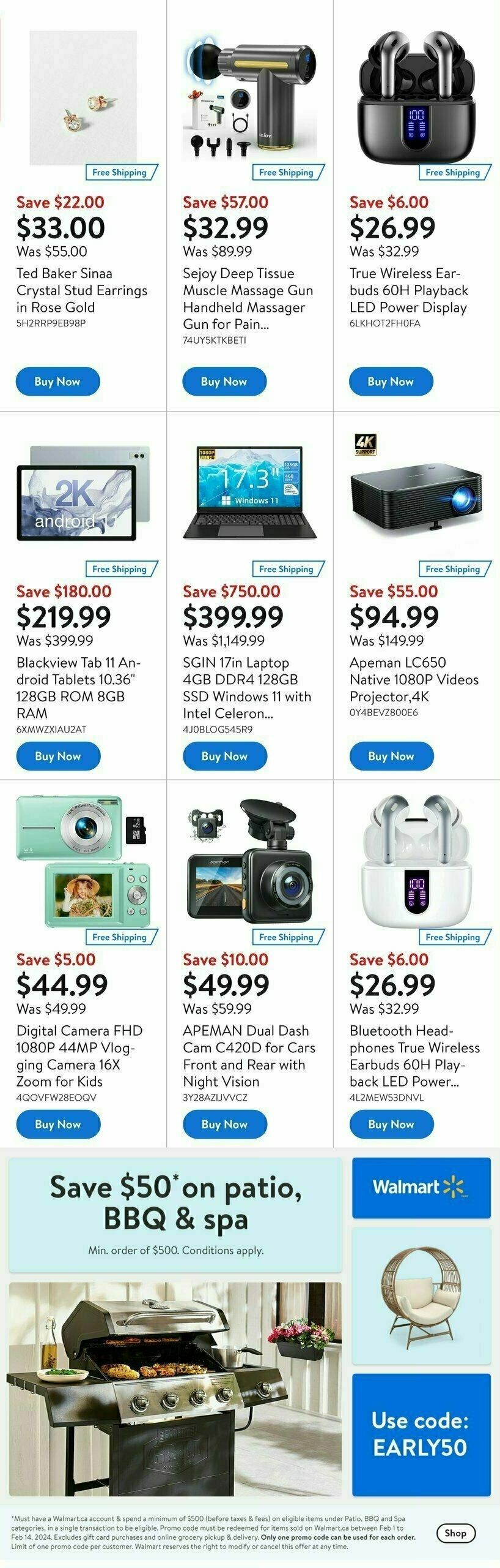 Walmart Deals Flyer Flyer from February 1