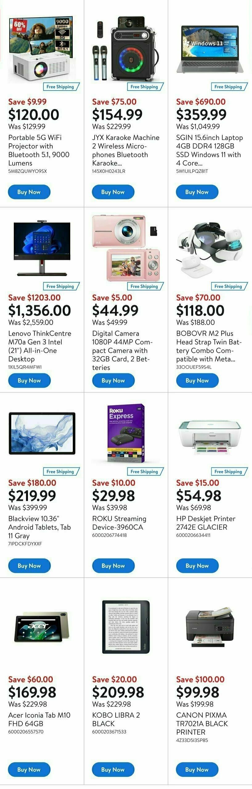 Walmart Deals Flyer Flyer from February 1