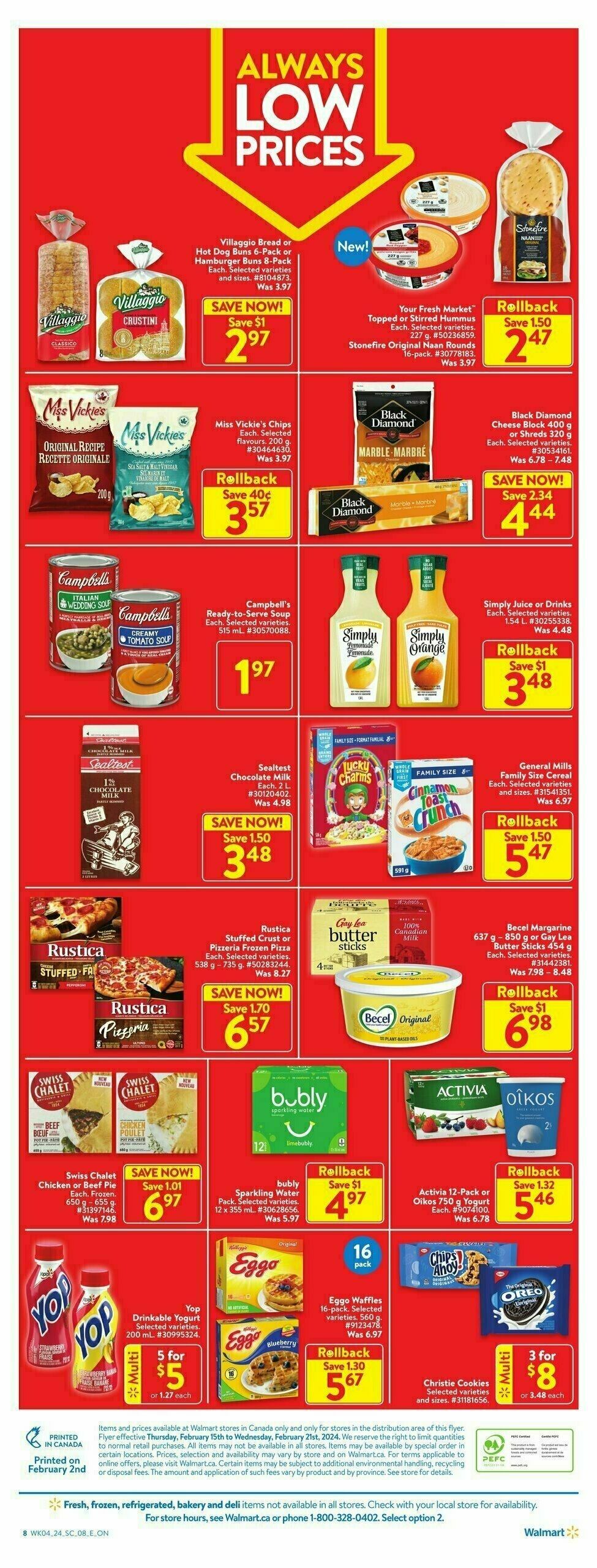 Walmart Flyer from February 15