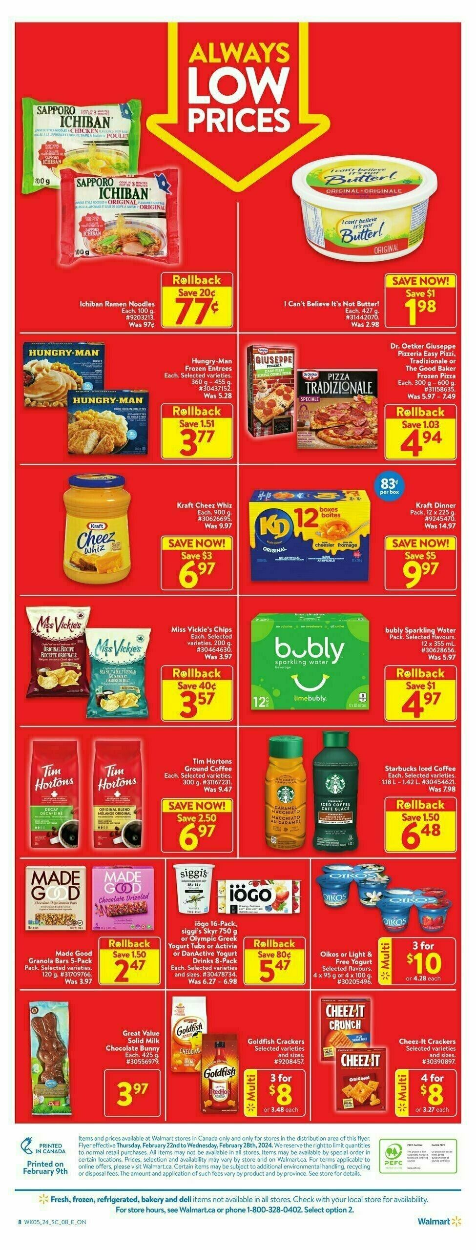 Walmart Flyer from February 22