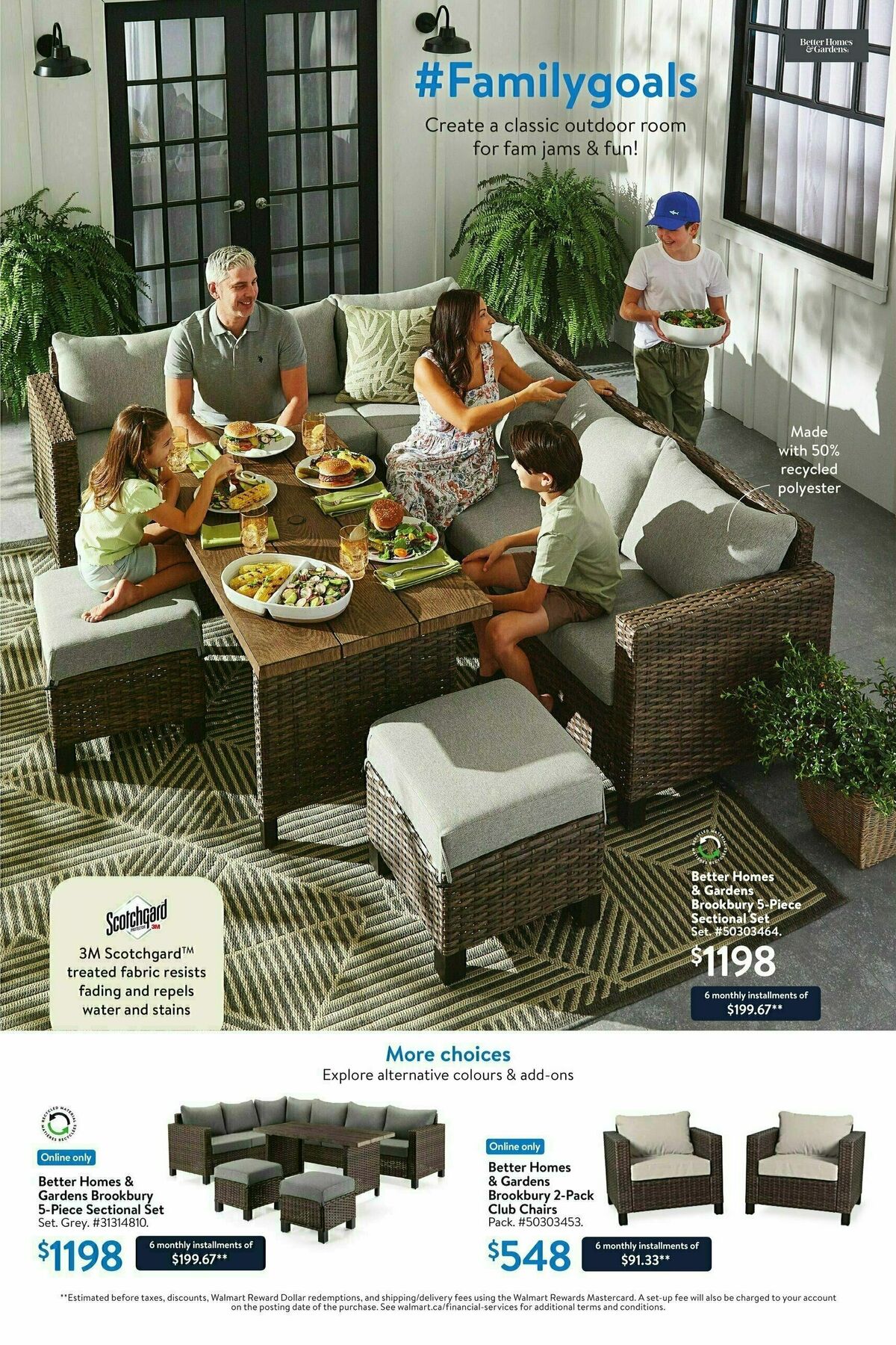 Walmart Outdoor Living Flyer from February 15