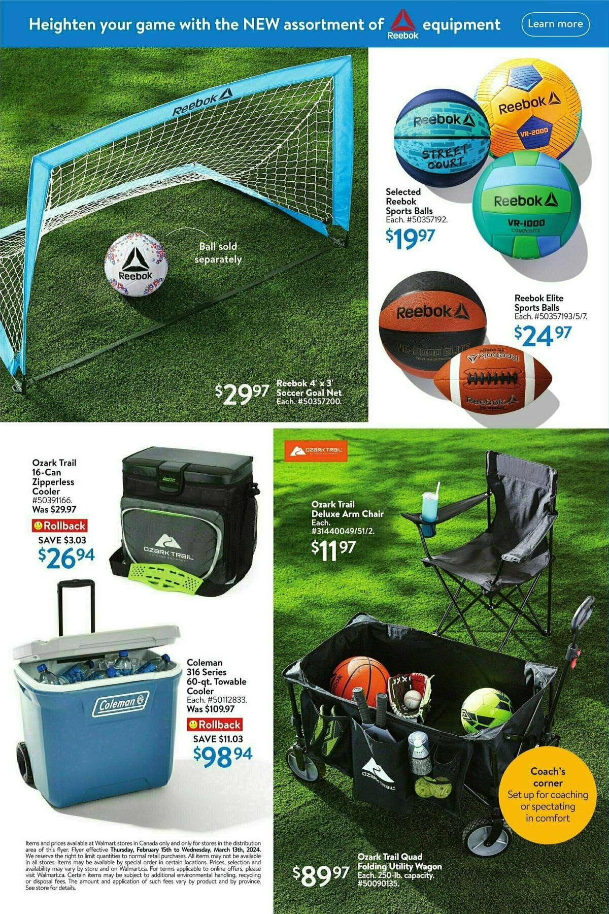 Walmart Outdoor Living Flyer from February 15