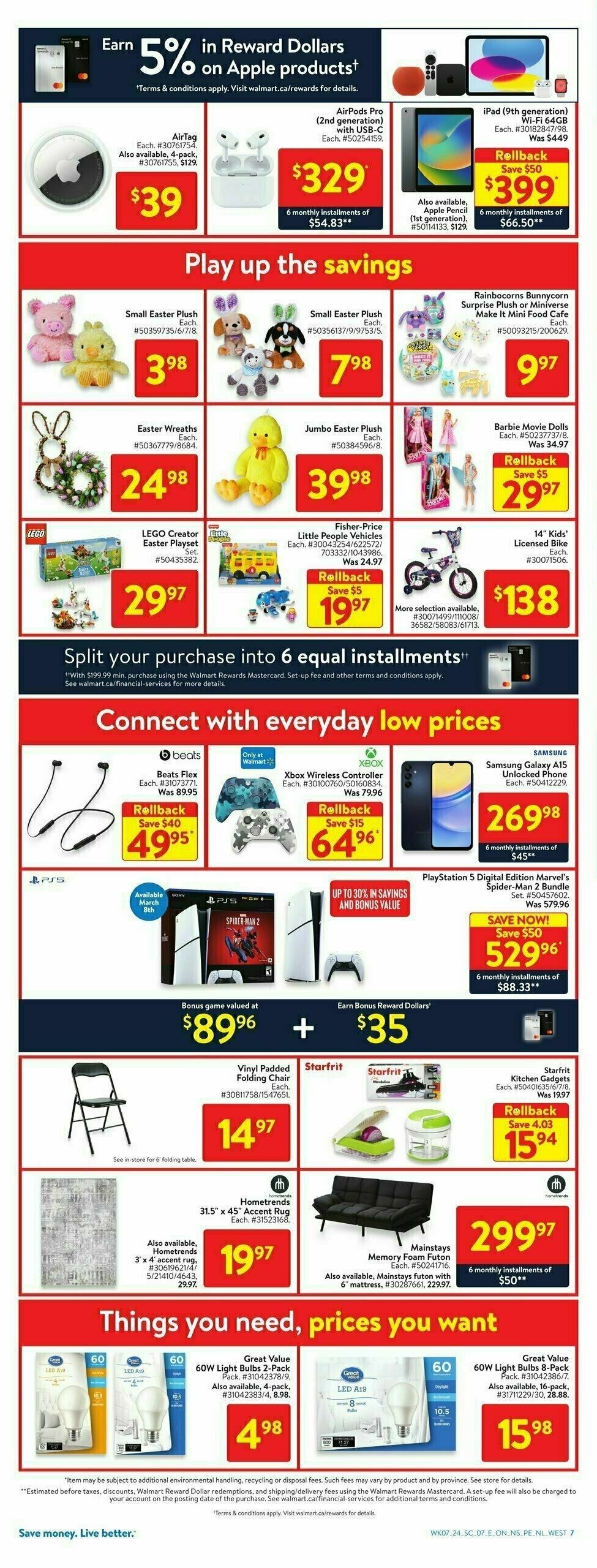 Walmart Flyer from March 7