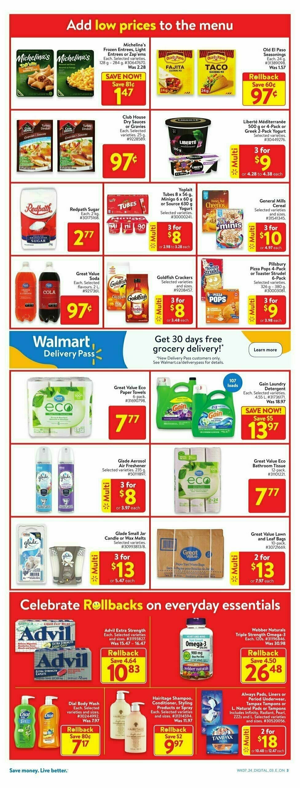 Walmart Flyer from March 7